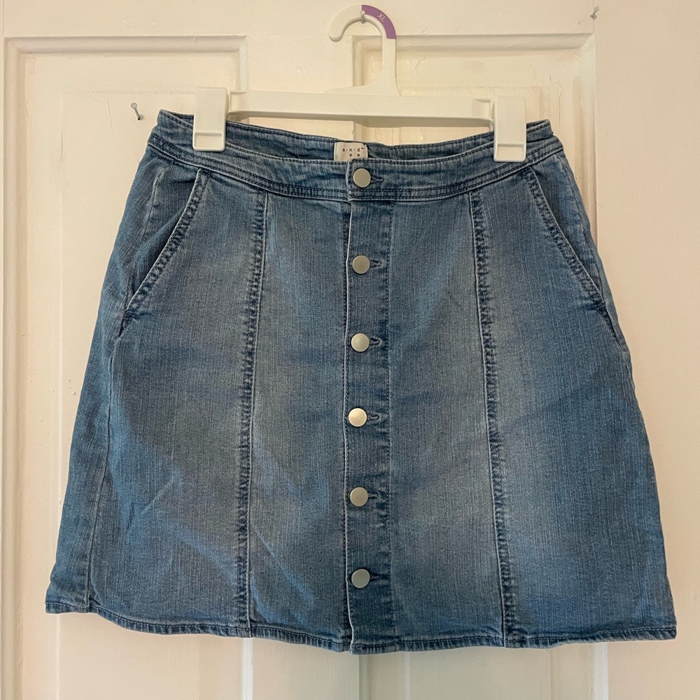 Denim skirt